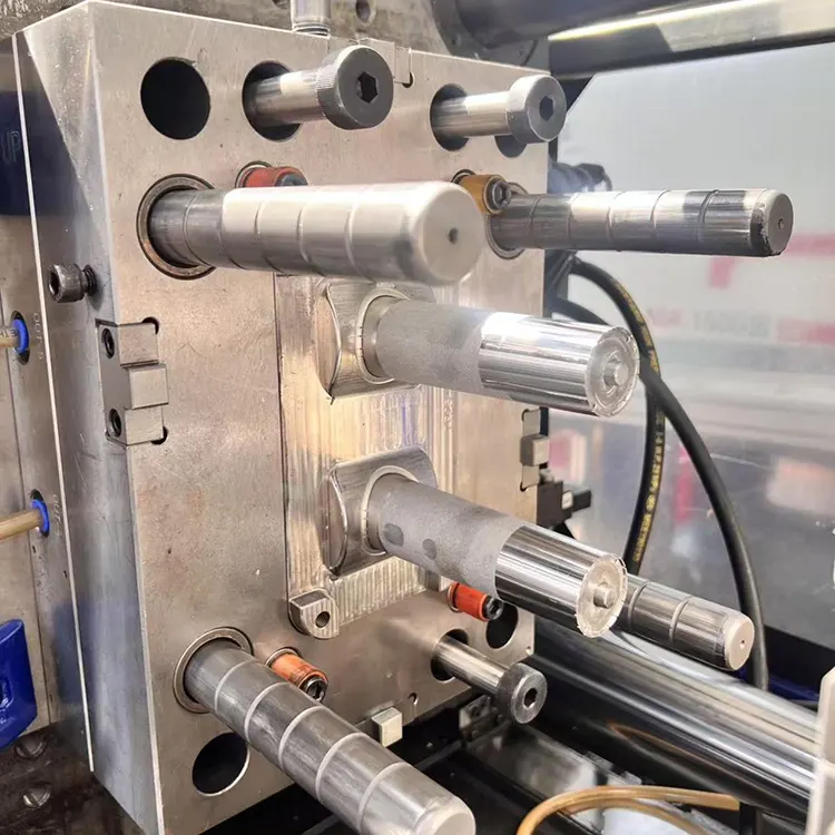 Molde de inyección de barril recto con mango de secador de pelo de iones negativos